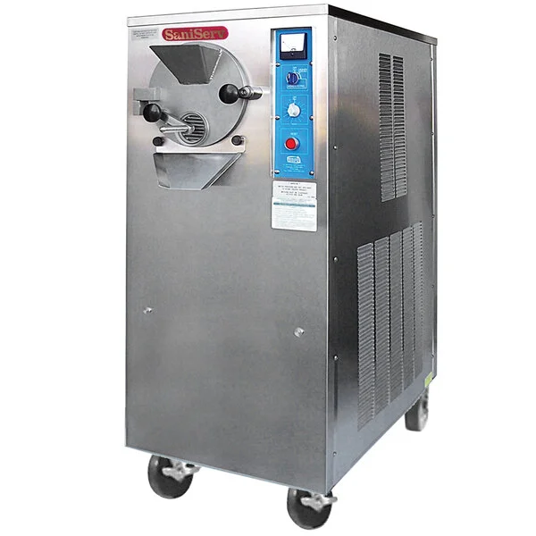 SaniServ B-10 WATER 10 Qt. Water Cooled Ice Cream / Gelato Batch Freezer - 208/230V SaniServ B-10 WATER 10 Qt. Water Cooled Ice Cream / Gelato Batch Freezer - 208/230V