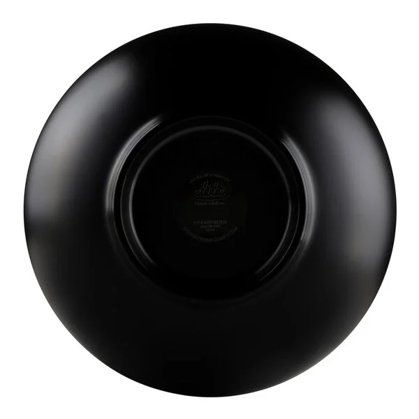 Elite Global Solutions JW4432T Karma 24 oz. Black and Red Round Two-Tone Melamine Bowl - 6/Case Elite Global Solutions JW4432T Karma 24 oz. Black and Red Round Two-Tone Melamine Bowl - 6/Case