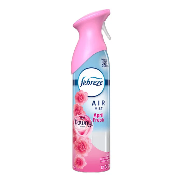 Febreze Air 99302 Downy April Fresh Scented Air Freshener 8.1 oz. - 6/Case Febreze Air 99302 Downy April Fresh Scented Air Freshener 8.1 oz. - 6/Case