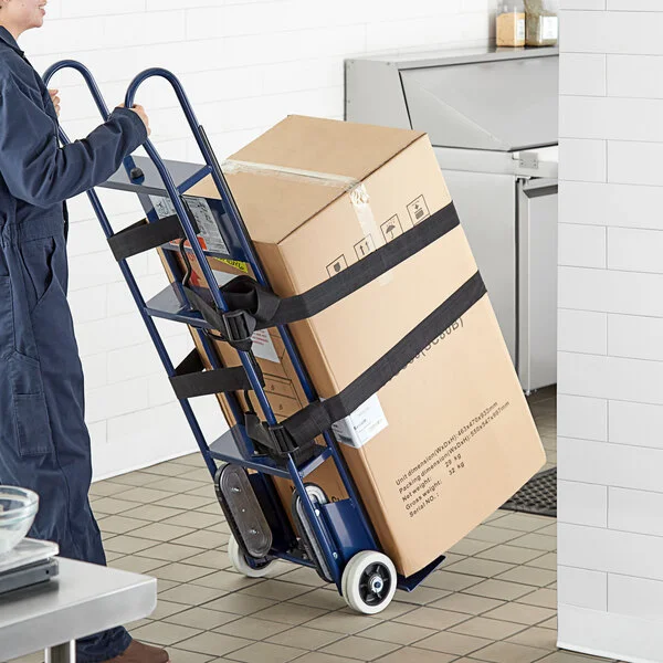 Lavex 600 lb. Blue Appliance Hand Truck with 6