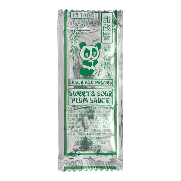 Kari-Out Company Plum Sauce 10 Gram Packet - 450/Case Kari-Out Company Plum Sauce 10 Gram Packet - 450/Case