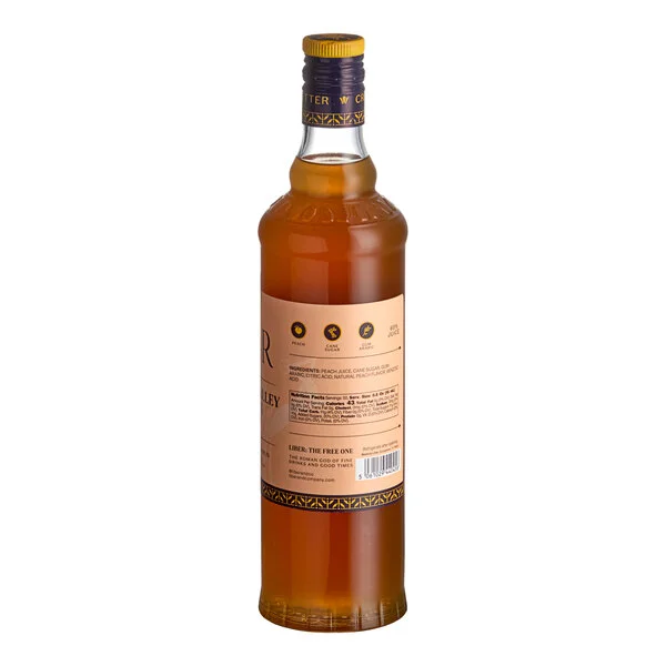 Liber & Co Yakima Valley Peach Syrup 750 mL Liber & Co Yakima Valley Peach Syrup 750 mL