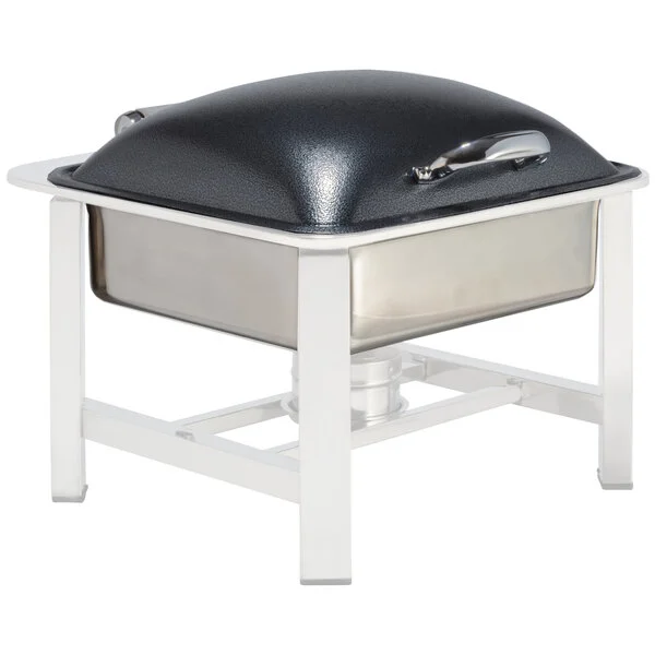 Bon Chef 20313-BLACKDIAMOND Powerline Black Diamond 8 Qt. Square Induction Chafer Bon Chef 20313-BLACKDIAMOND Powerline Black Diamond 8 Qt. Square Induction Chafer