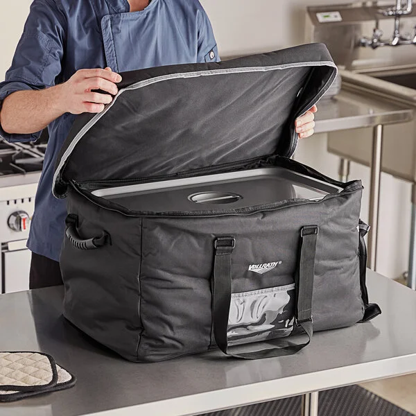 Vollrath VCBL100 1-Series Large Insulated Food Pan Carrier / Catering Bag, 23 Vollrath VCBL100 1-Series Large Insulated Food Pan Carrier / Catering Bag, 23