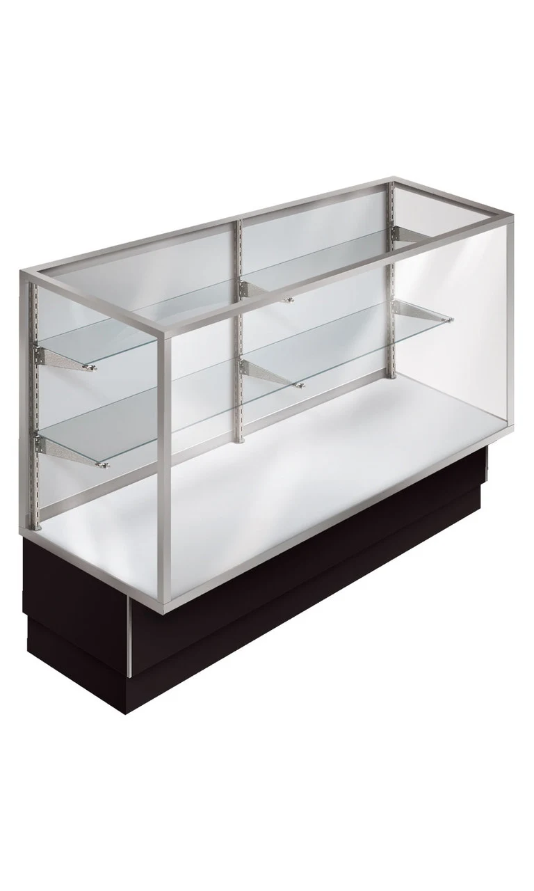 48 inch Full Vision Metal Framed Display Case - Ready To Assemble