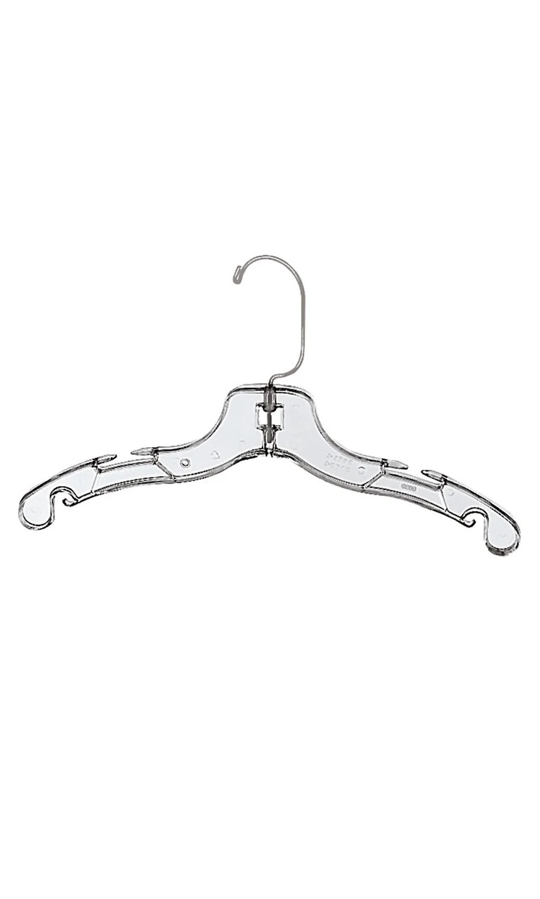 12 inch Plastic Children's Dress Hangers 12 inch Plastic Children's Dress Hangers