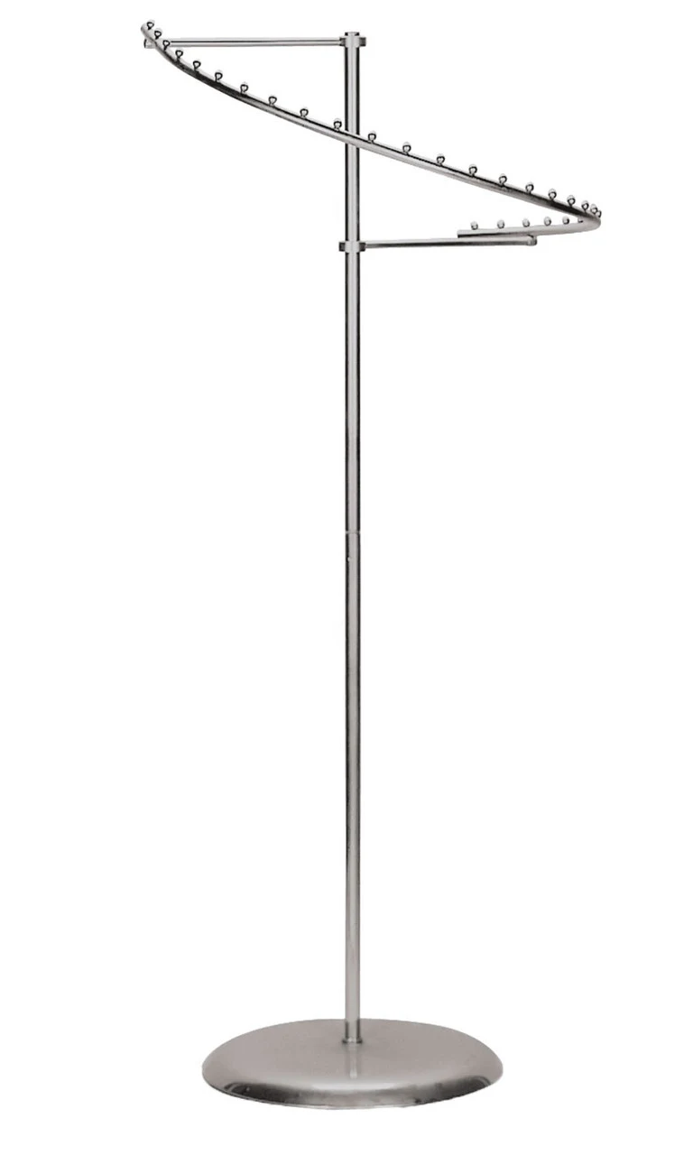 29-Ball Spiral Clothing Rack