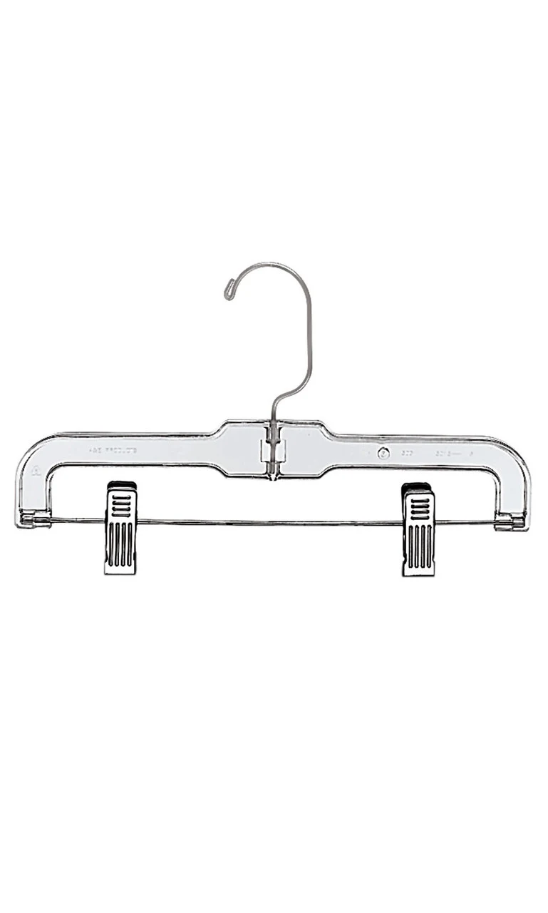 11 inch Plastic Children's Skirt and Pants Hangers