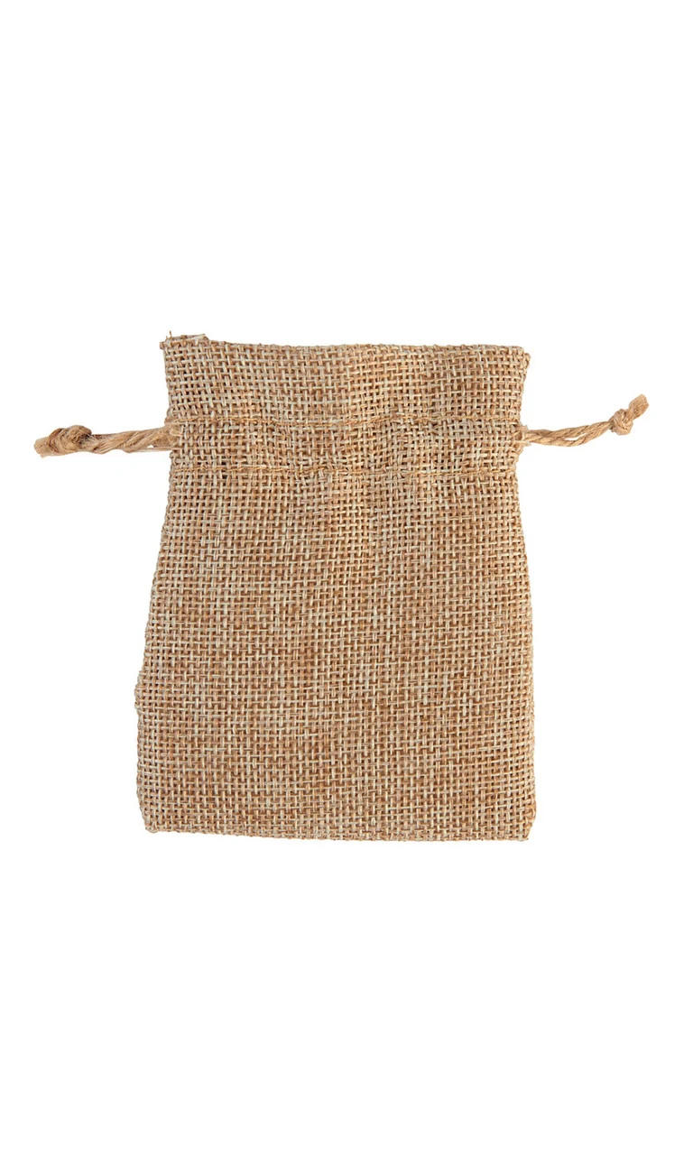 3 x 4 inch Linen Drawstring Pouches