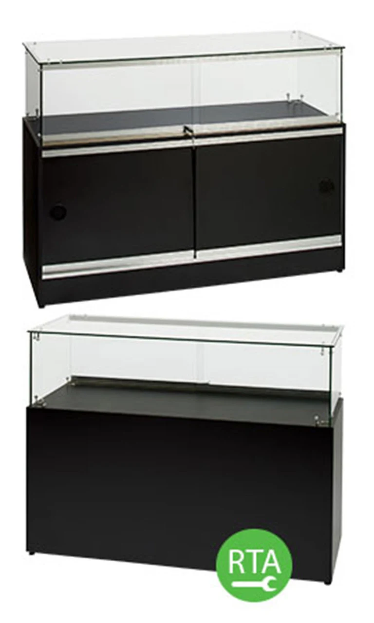 48 inch Infinity Jewelry Display Case Ready to Assemble