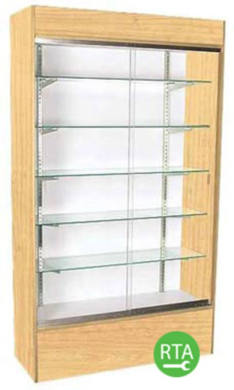 48 inch Wall Unit Display Case - Ready to Assemble