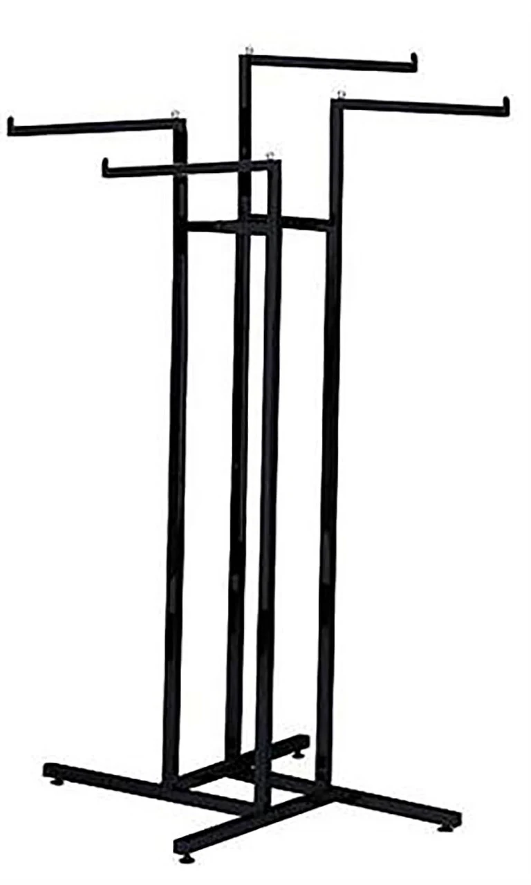 4-Way Accent Clothing Rack with Straight Arms