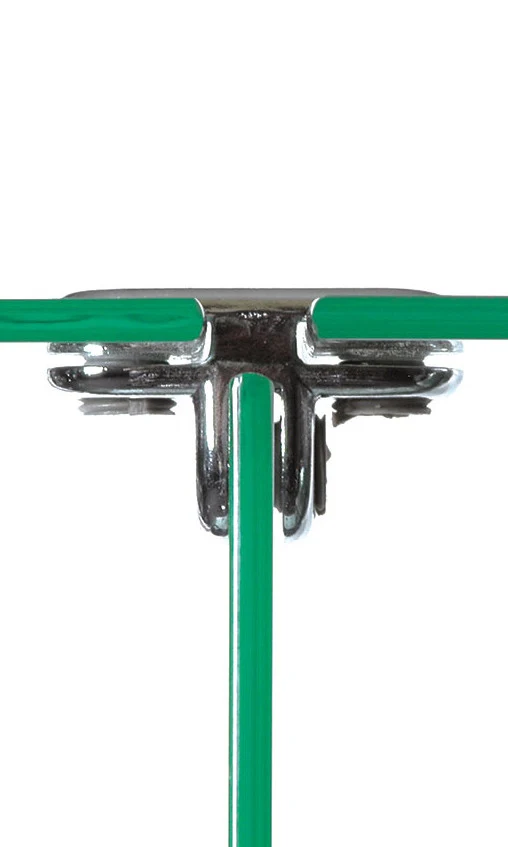 3-Way Chrome Metal Cube Clip