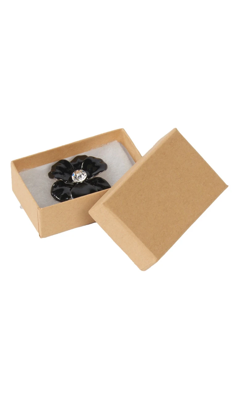 2.5 x 1.5 x 7/8 inch Cotton Filled Jewelry Boxes