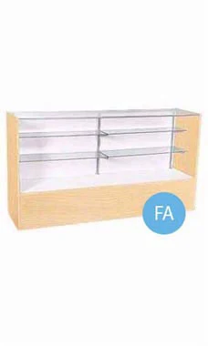 48 inch Full Vision Display Case Fully Assembled