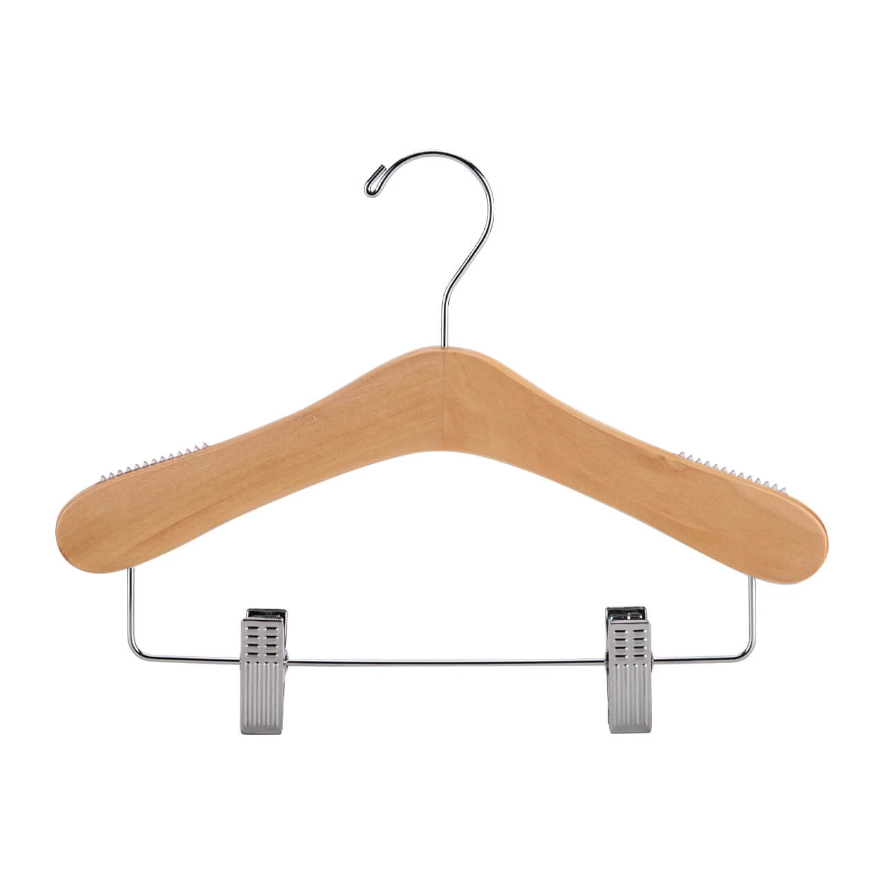12 inch Wood Children's Skirt and Pants Hangers