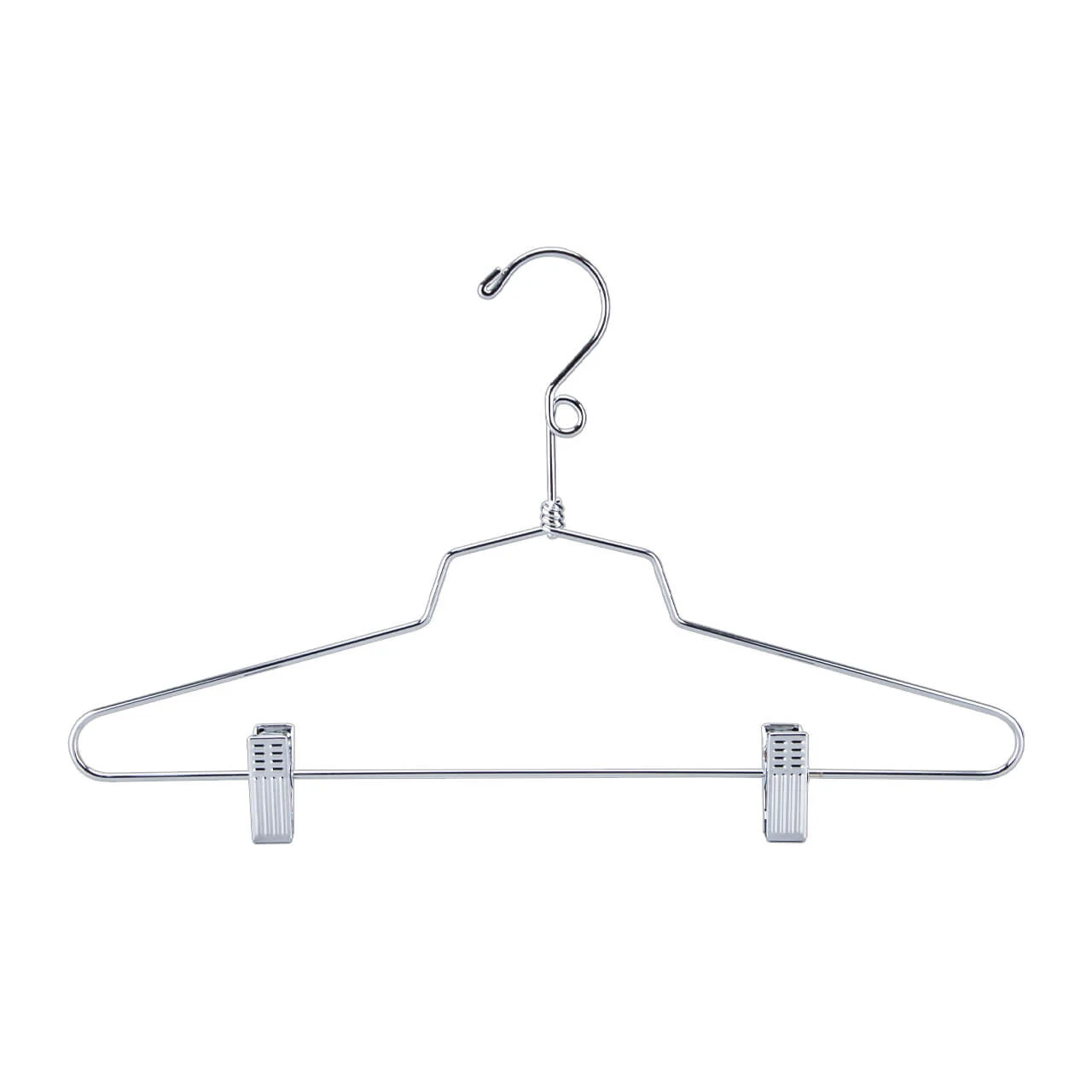 16 inch Chrome Metal All Purpose Hangers Case of 100