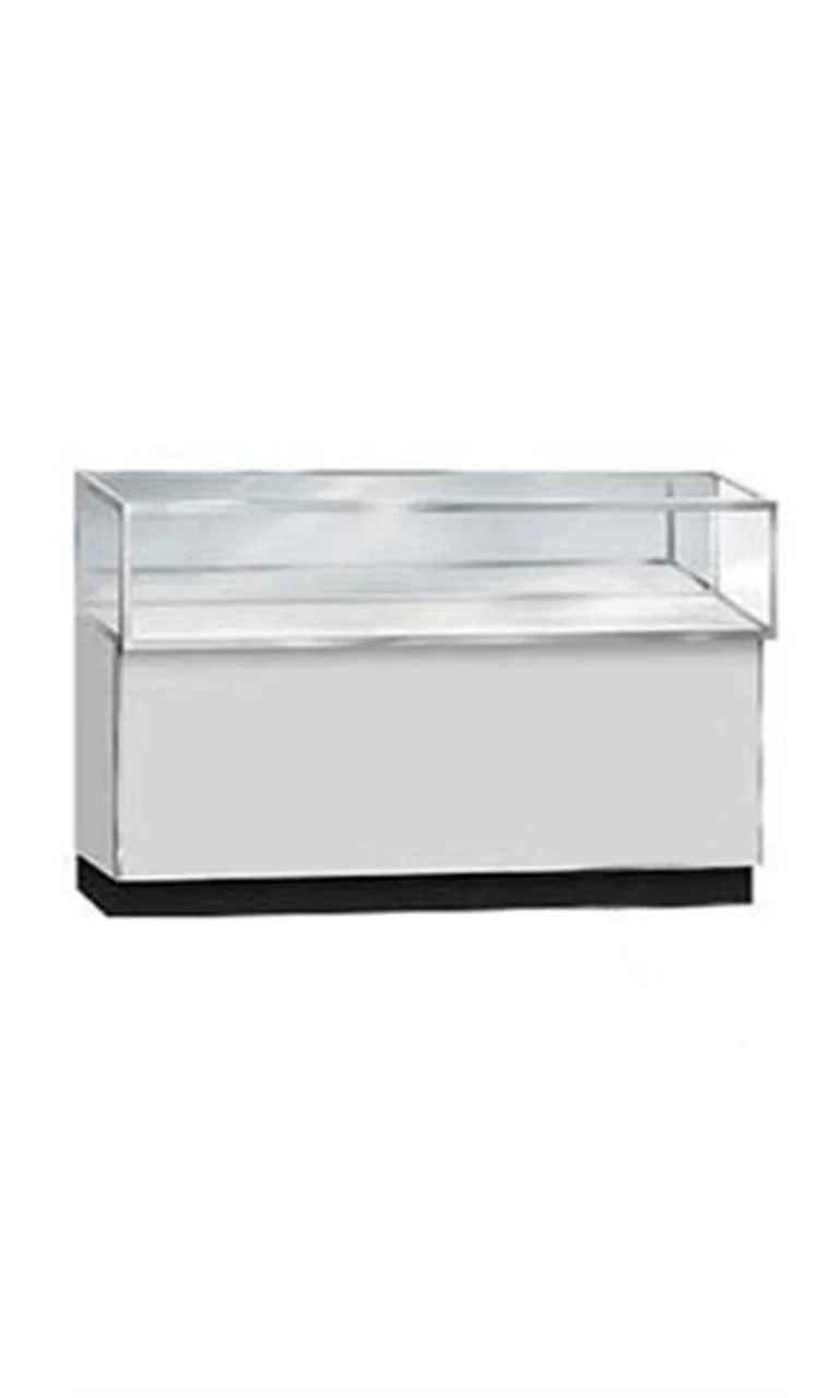 48 inch Metal Framed Jewelry Display Case Fully Assembled with Lighting