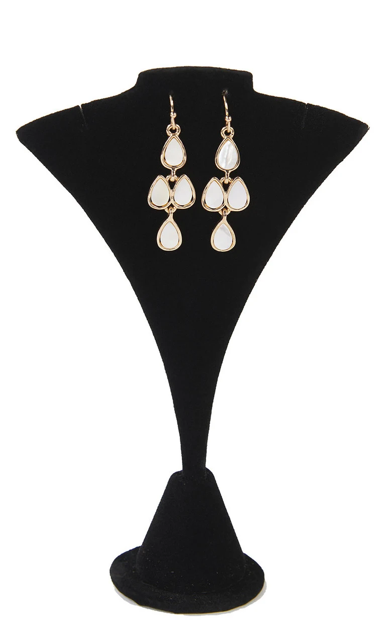 6 inch Fan-Shaped Earring/Necklace Display Stand