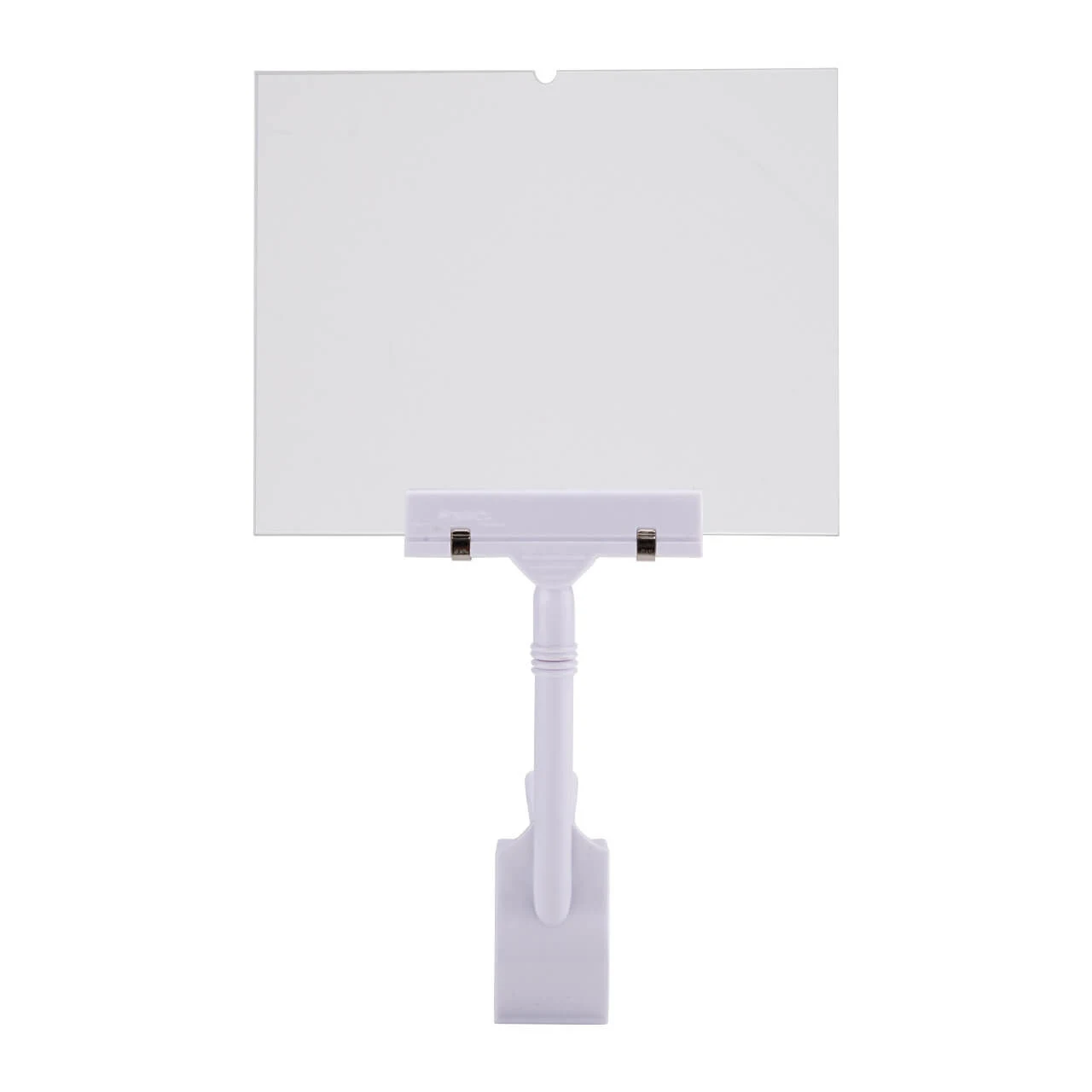 5.5 inch x 7 inch Acrylic Sign Holder with Clamp