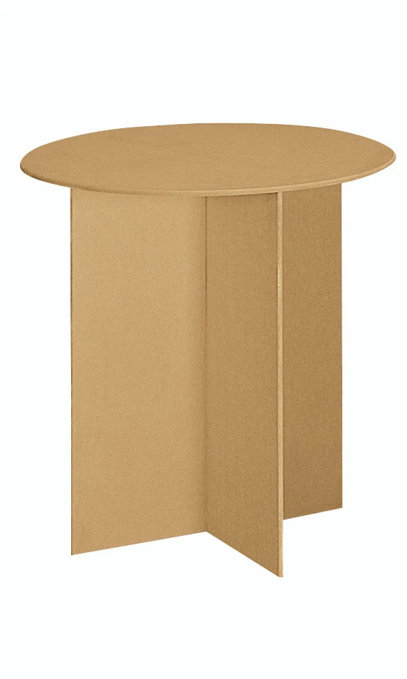 30 inch Round Wood Display Table