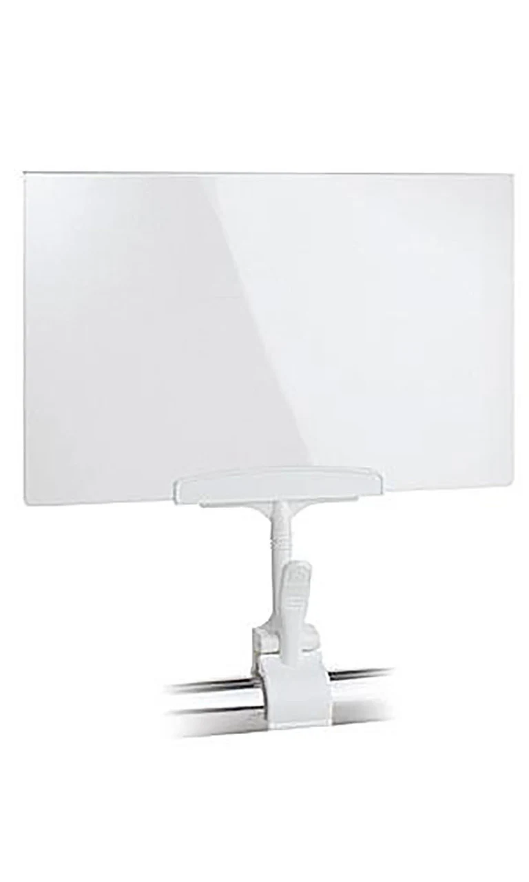 7 x 11 inch Acrylic Sign Holder with Clamp