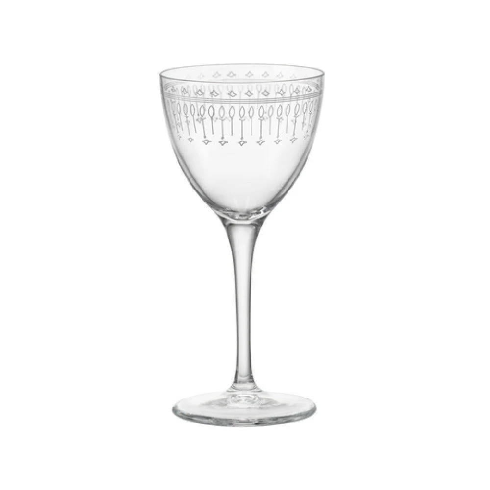 Steelite 49214Q904 5-1/4 Oz. [Non-Tempered Glass] [Stem] Nick and Nora Martini Glass