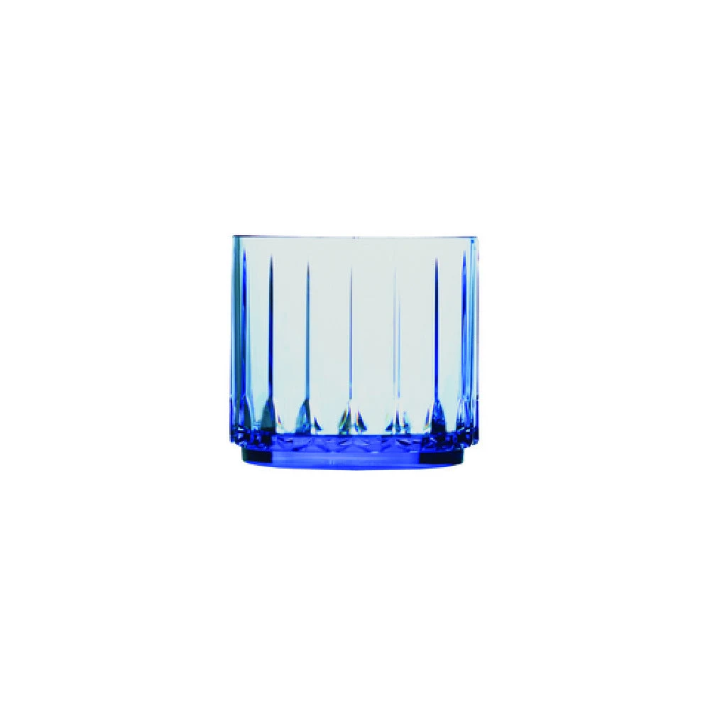 Hospitality Brands HUF265BL-012 10.5 Oz Unbreakable Polycarbonate Old Fashioned Sapphire