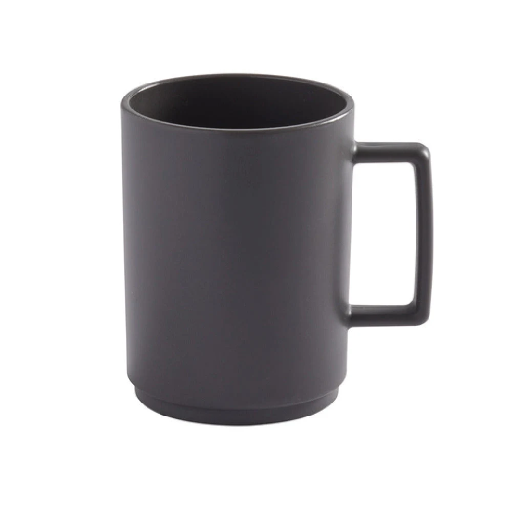 American Metalcraft UM12GE Mug 12 Oz Gray BPA Free Tritan Stackable with Handle