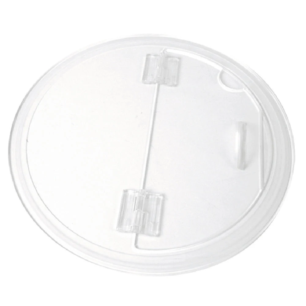 BauscherHepp BBC350L 12-1/4 Inch Lid Clear Acrylic Gourmet Barrel Bowl