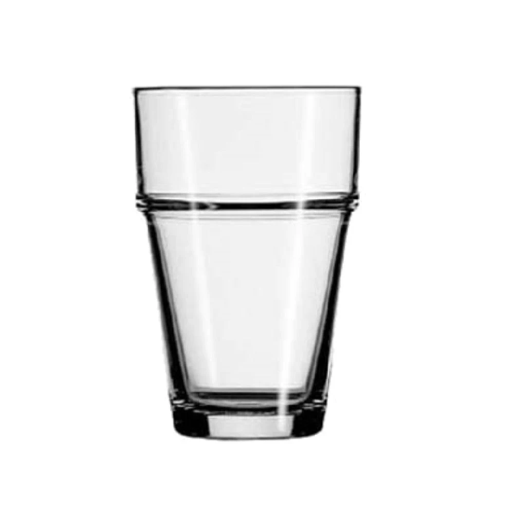 Anchor Hocking 73012 12 Oz Beverage Glass 3-1/4 Inch Diameter Clear Glass Stackable