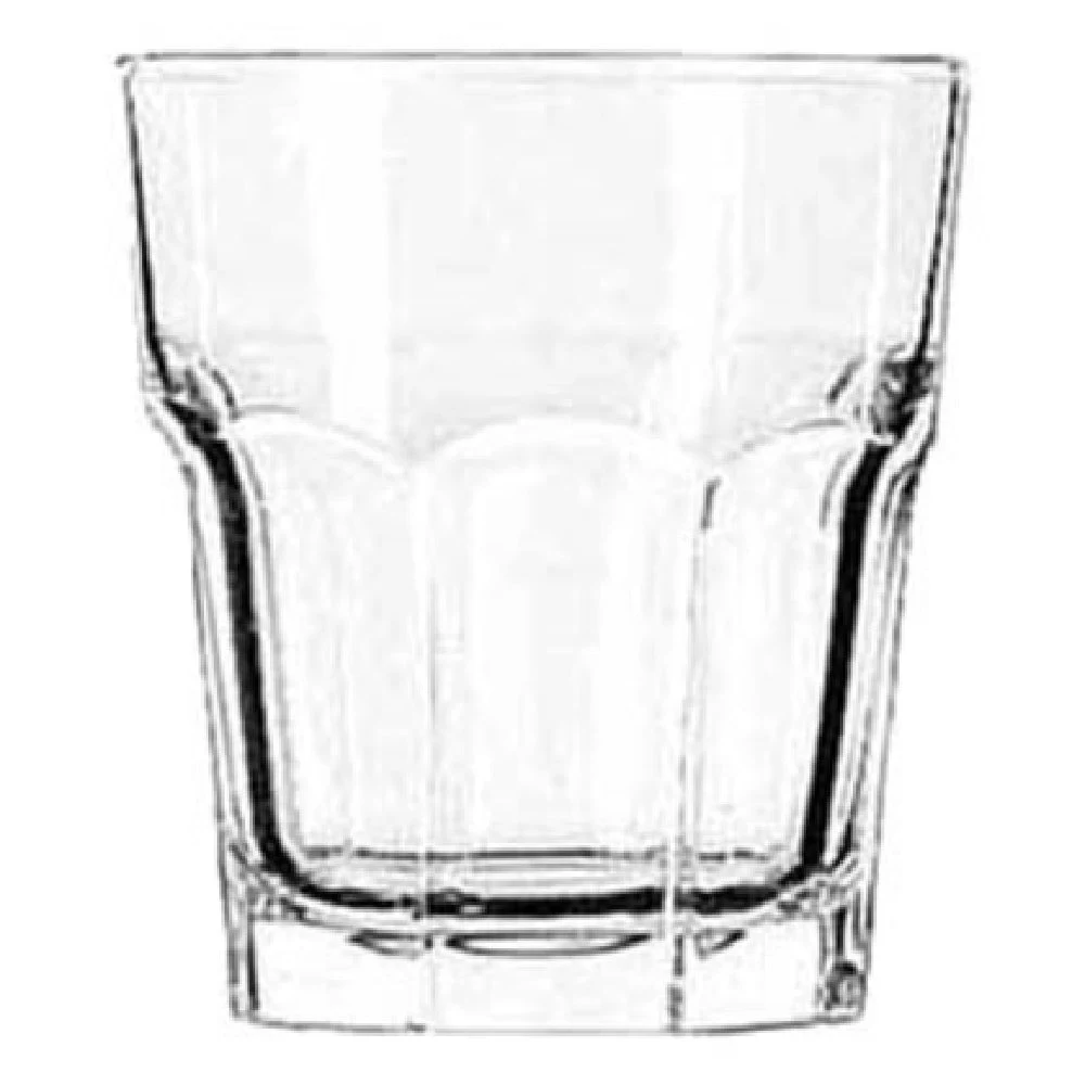 Libbey 15243 12 Oz Double Rocks Glass DuraTuff Glass with Gibraltar Treatment