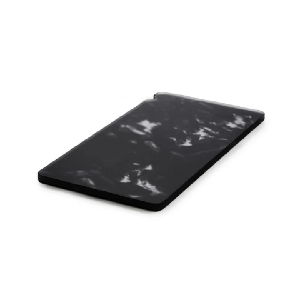 Revol 660481 Tray GN 1/3 Rectangular Resin Stackable Black Marble Food Safe