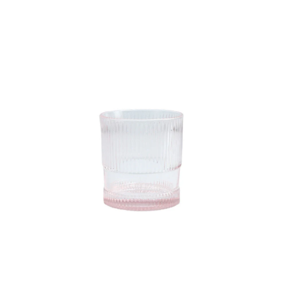 Fortessa NOHO.PINK.04 9.85 Oz Old Fashioned Glass Pink with Durable Glass
