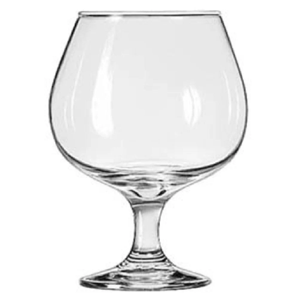 Libbey 3708 17-1/2 Oz Brandy Glass Safedge Rim and Foot Guarantee