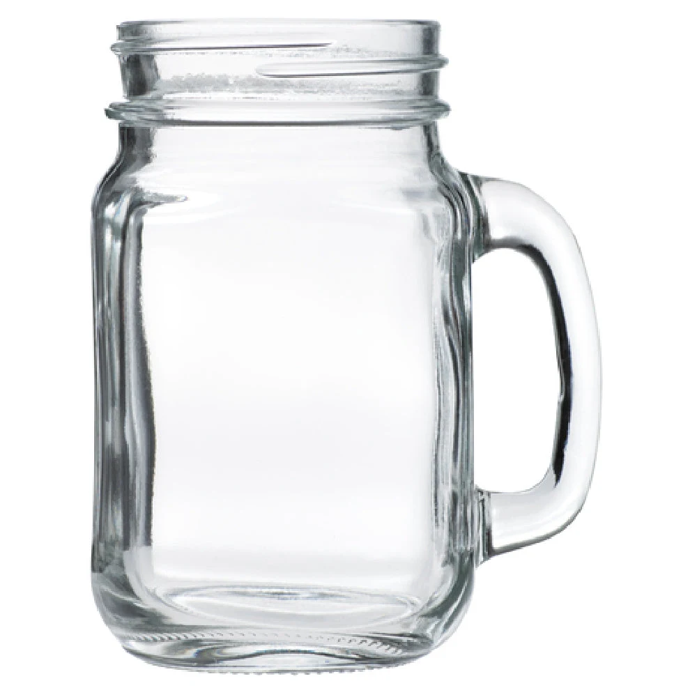 Arc Cardinal FK203 16.5 Oz Mason Jar Glass Cases with Arcoroc 12pcs/Case