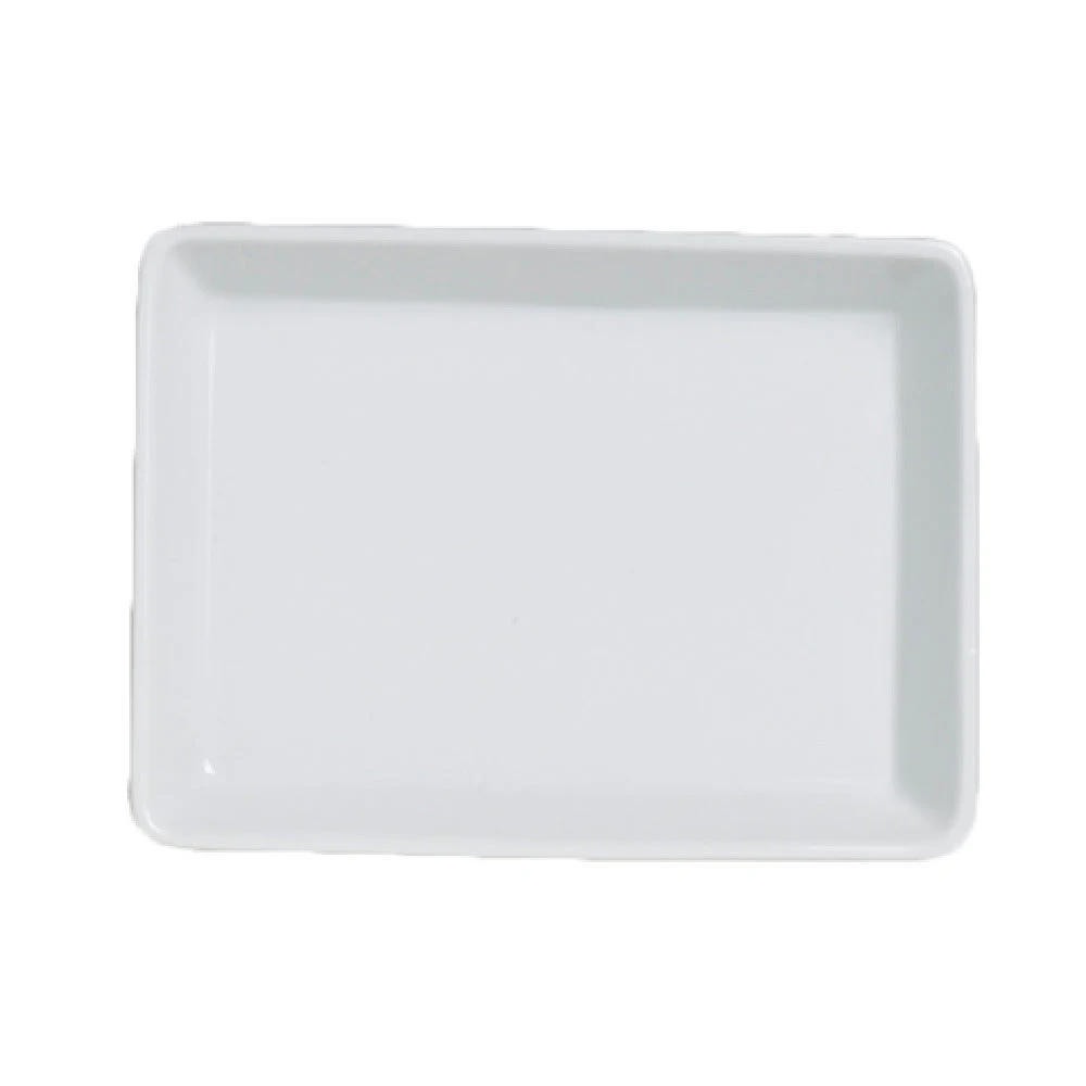 Steelite 6900E580 6-7/8 Inch Rectangular Deep Tray Porcelain Pack of 12