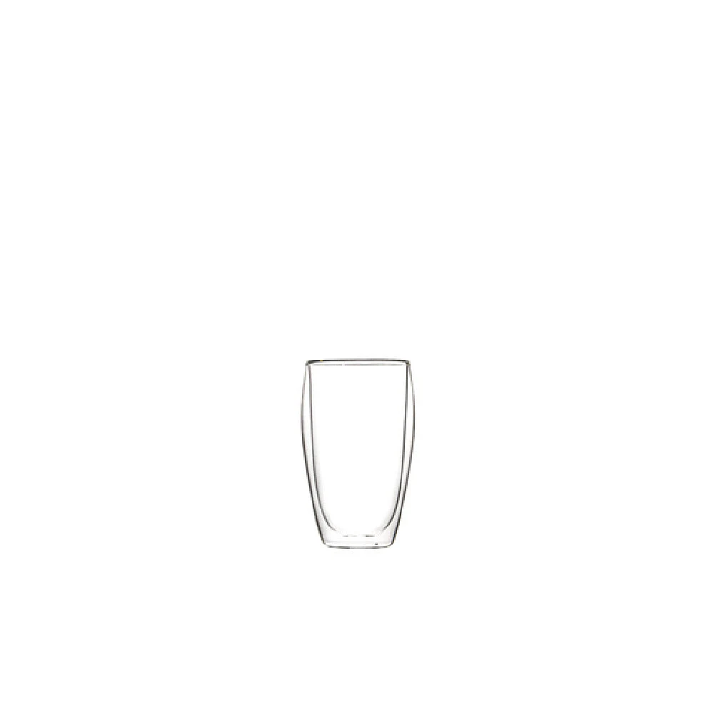 Hospitality Brands HGS18125-024 16 oz Double-Walled Mug with Borosilicate Glass