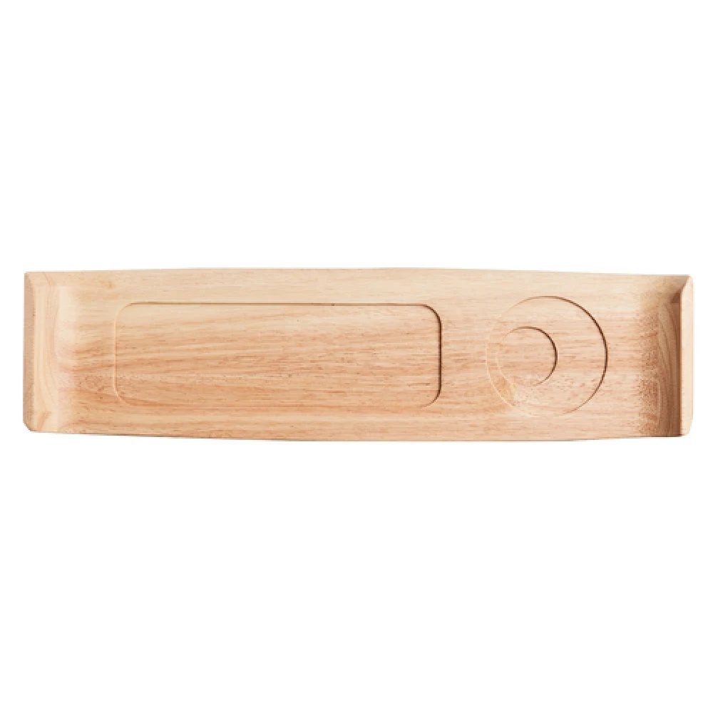 Arc Cardinal L9584 17-1/2 Inch Wood Serving Tray Rectangular with Mekkano