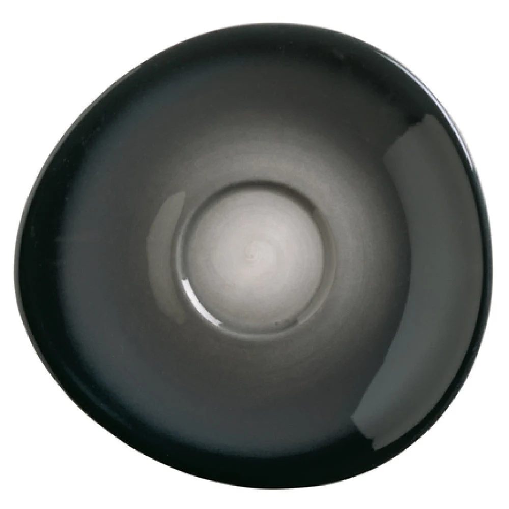 Libbey PEB-17-O 6-1/4 Inch Organic Saucer High-Gloss Porcelain