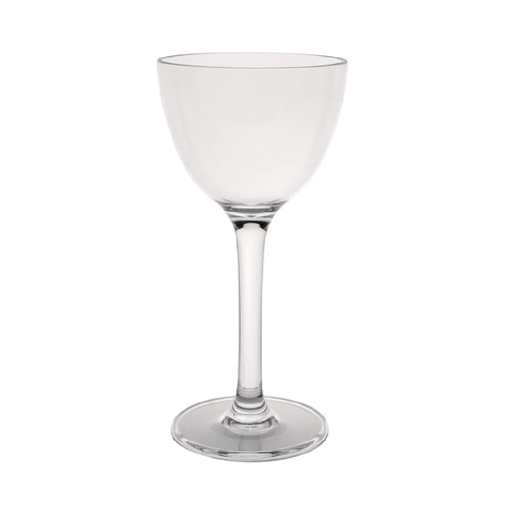 Steelite 7030DR351 5.0 Oz Clear Nick And Nora Plastic Stemware 2.75 Inch