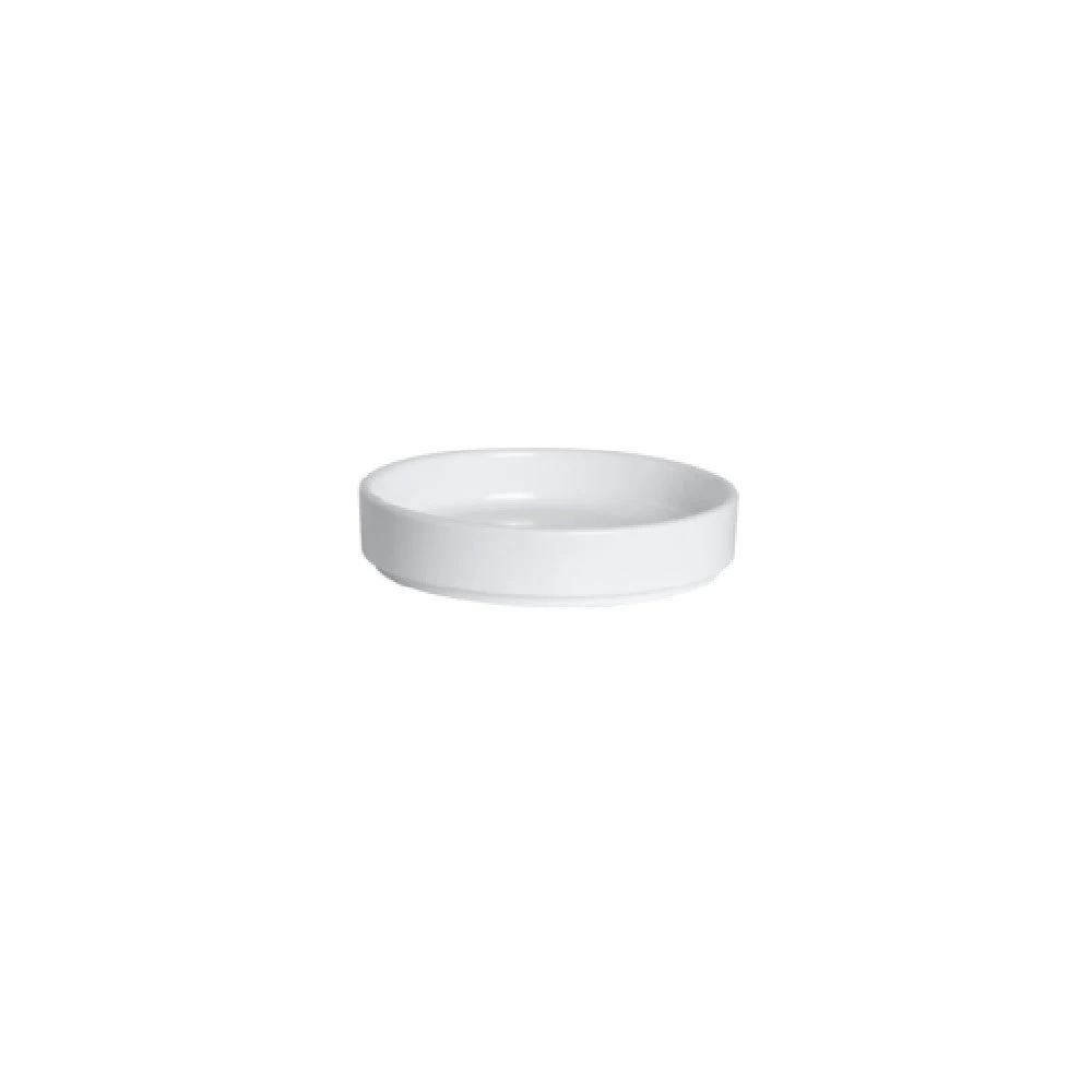 Steelite 7075MM324 10.5 Oz Round Stacking Tray Melamine White