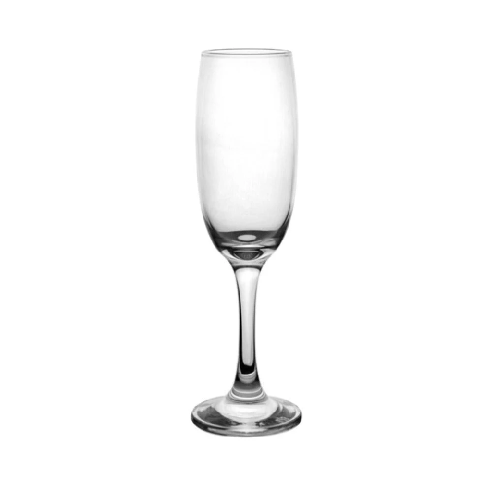 Steelite P44704 7.5 Oz. Soda Lime Flute Glass - 2 Dozen Packs