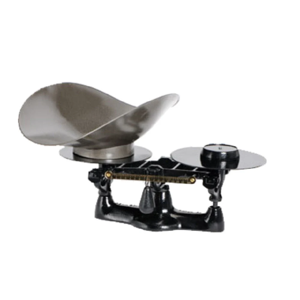 Penn Scale 1402 SS 8 Lb Capacity Bakers Scale 9 Inch Steel Plate Removable Scoop