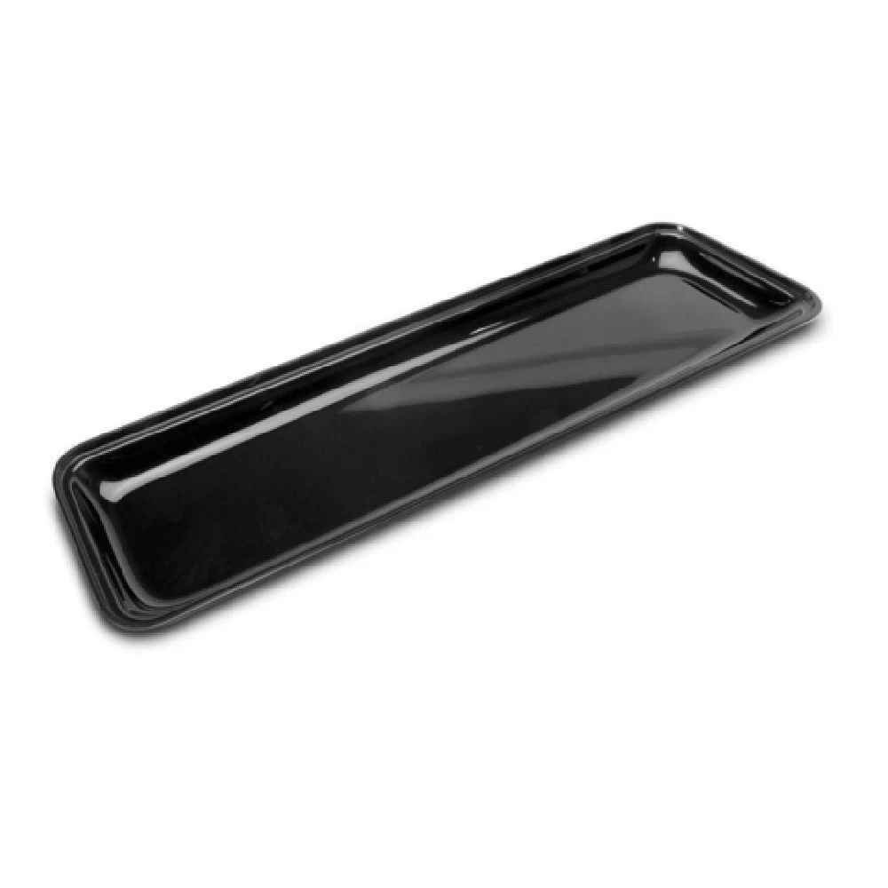 Steelite DFTRC241010 24 Inch Acrylic Display Tray Black Market Tray