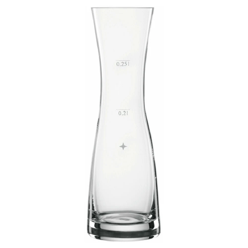 Libbey 9348357 11-1/4 Oz Wine Portion Carafe Dishwasher Safe Platinum Glass