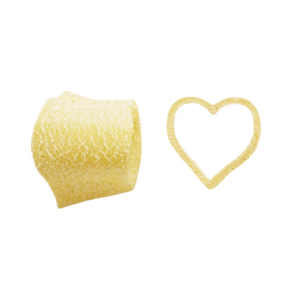 Arcobaleno Pasta Equipment AEX18 and AEX20#533L 19mm Heart Die Bronze
