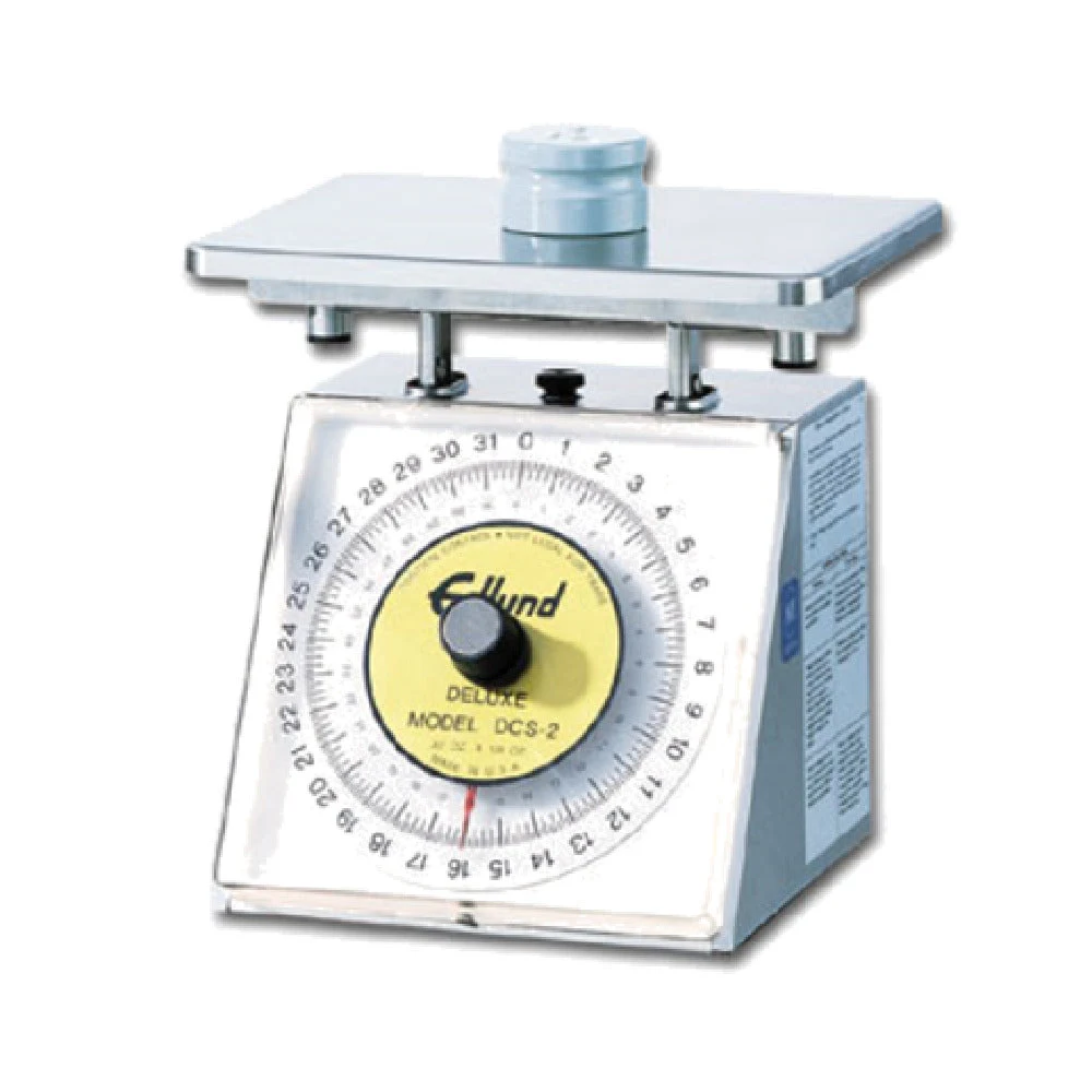 Edlund DCS-2 32 oz Dial Heavy Duty Portion Scale Stainless Steel Dishwasher Safe
