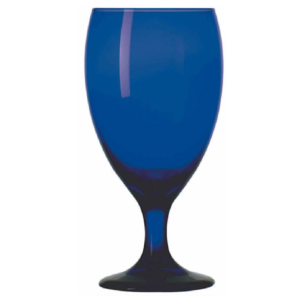 Libbey 4116B 16-1/4 Oz Iced Tea Glass with Safedge rim Cobalt Glass 12 Packs