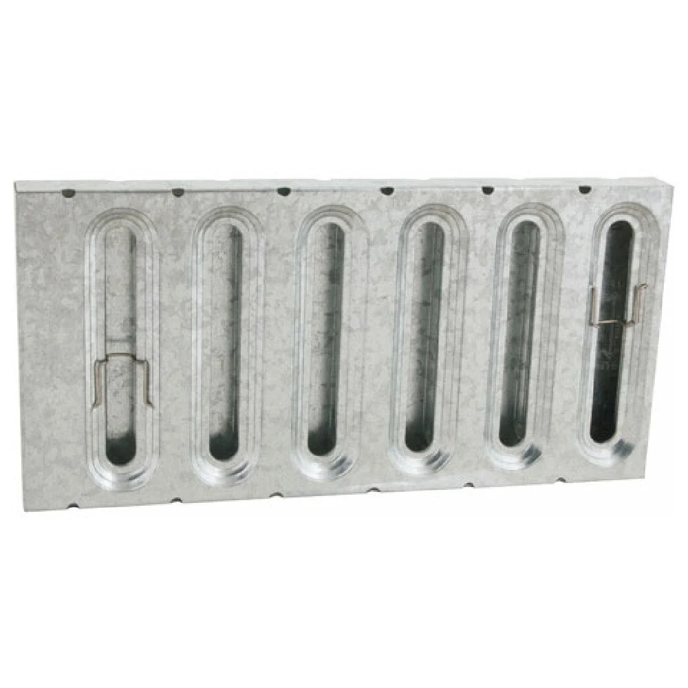 AllPoints 67003001020 20 Inch Filter Baffle with Drop Handles Galvanized Steel